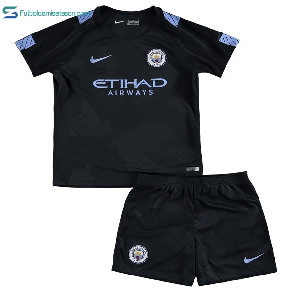 Camiseta Manchester City Niños 3ª 2017/18